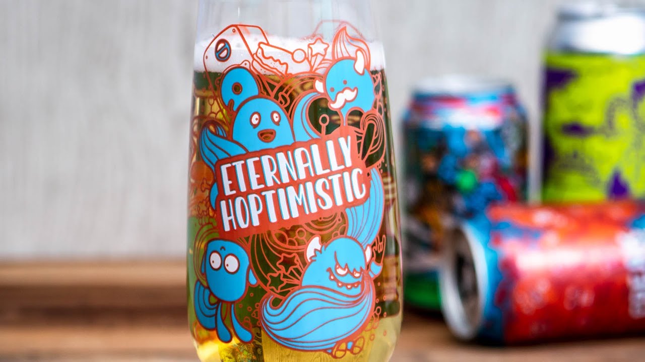 Craft Beer Glass - Hoptimistic