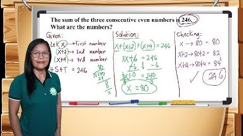 HOW TO SOLVE ALGEBRA WORD PROBLEM INVOLVING UNKNOWN VARIABLE| TAGALOG