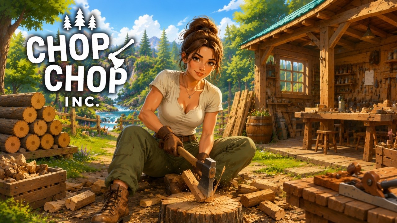 Chop Chop Inc.! 🌲🪓 FIRST LOOK Demo Long Gameplay - No Commentary