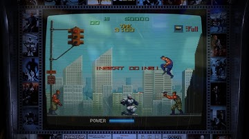 Robocop - Arcade (Realistic crt monitor and original bezel)