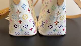 the deatils with M13089 Louis Vuitton x TM All In BB Handbag showing