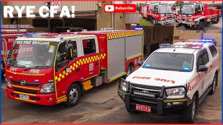 Inside The Station Ep. 23 | Rye CFA Fire Station [NEW Rye Car + 2x Pumpers, & Light Demos!]