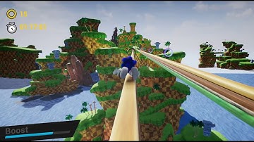 Sonic UE4 - Update Part 2 [Read Description]