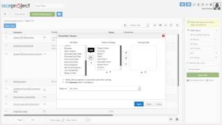 Change visible (hide/display) columns in a task list (Quick Tip Video)