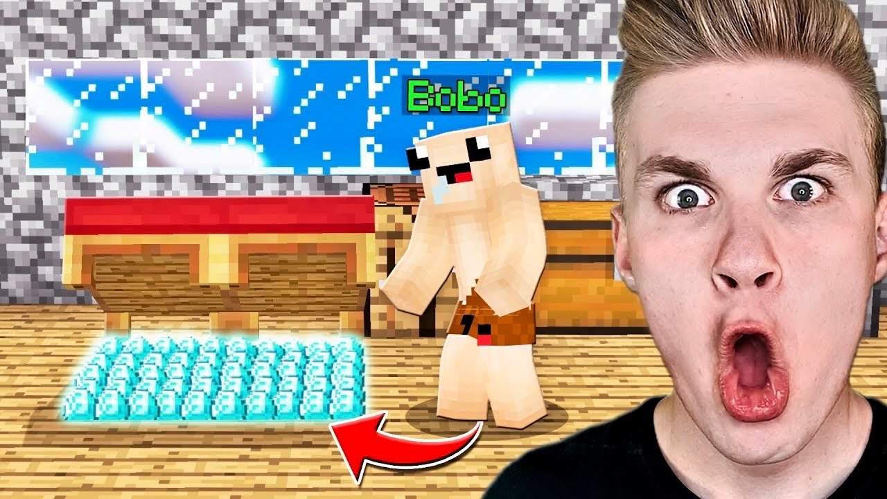 UKRYTY POKÓJ BOBO na MILIONOWICACH w Minecraft!