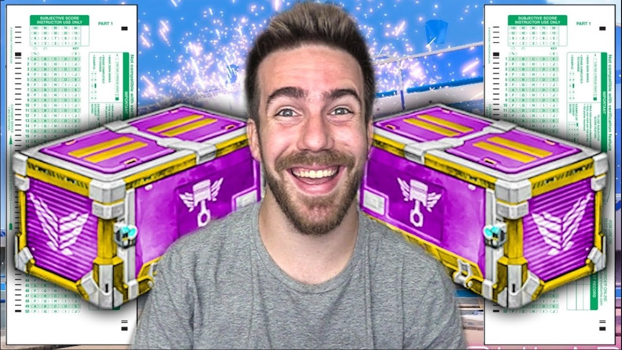 35 ZEPHYR ROCKET LEAGUE CRATE *MAKEUP* OPENING!