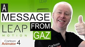 Leap Motion Controller and Cartoon Animator