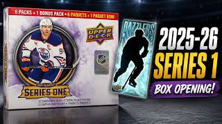 My first NHL Unboxing 25-26 Upper Deck Series 1