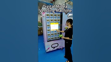 Customer case: Digital midea vending machine ready to ship with full touch screen