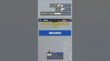 Heroic Ninja defuse 😱 #shorts #cs2