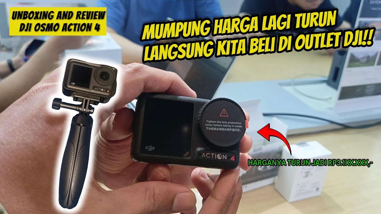Akhirnya Beli DJI Action 4! Unboxing + Review Lengkap & Aksesorisnya!