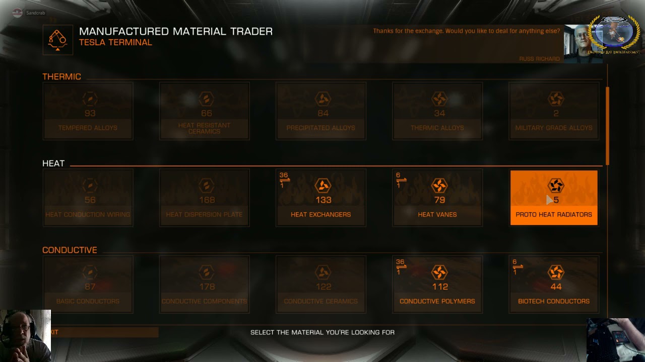 Elite Dangerous Material Traders YouTube