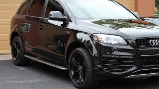 2015 Audi Q7 Sline Black Pack by Advanced Detailing of South Florida