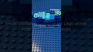Lego stop motion wave