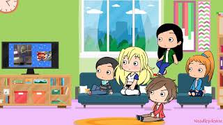 Nace and friends react to Mario reacts to Nintendo Memes 6 ft. Tari (Gacha Life)