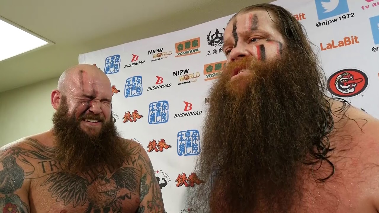 wwe raw 2019 new 11/26 WORLD TAG LEAGUE - 8th match : Post-match comments