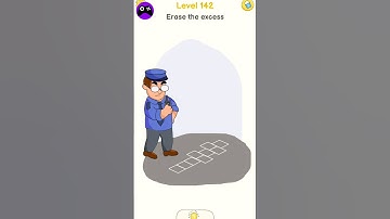 Delete Puzzle level 142 Funny Mobile Games Android ios, Max levels Gameplay Walkthrough #shorts