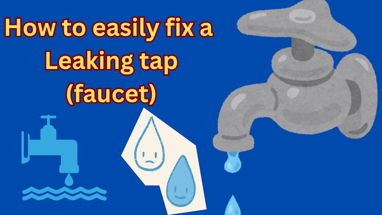 How to fix a leaking tap (faucet) - YouTube