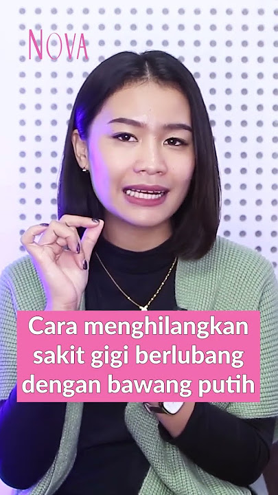 Cara menghilangkan sakit gigi berlubang dengan bawang putih #shorts