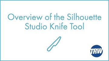 Overview of the Silhouette Studio Knife Tool