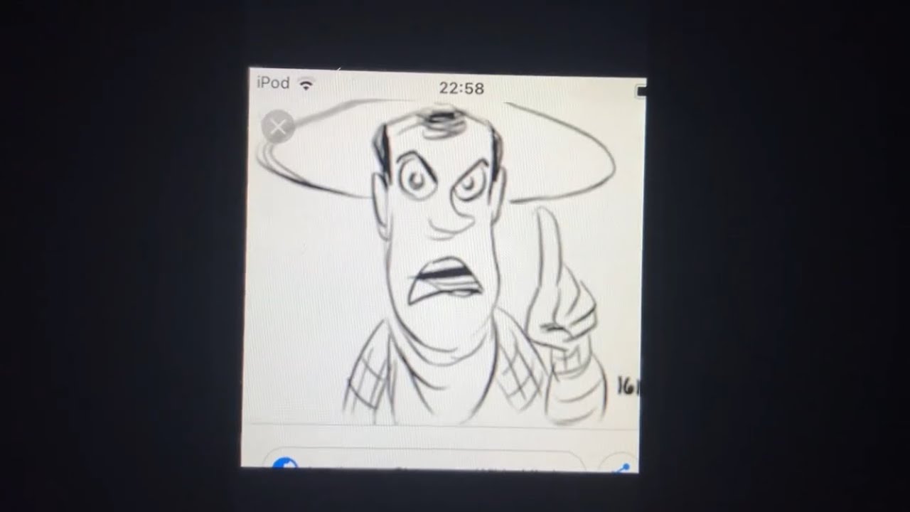 Black Friday reel Woody gets sent to bed early ￼