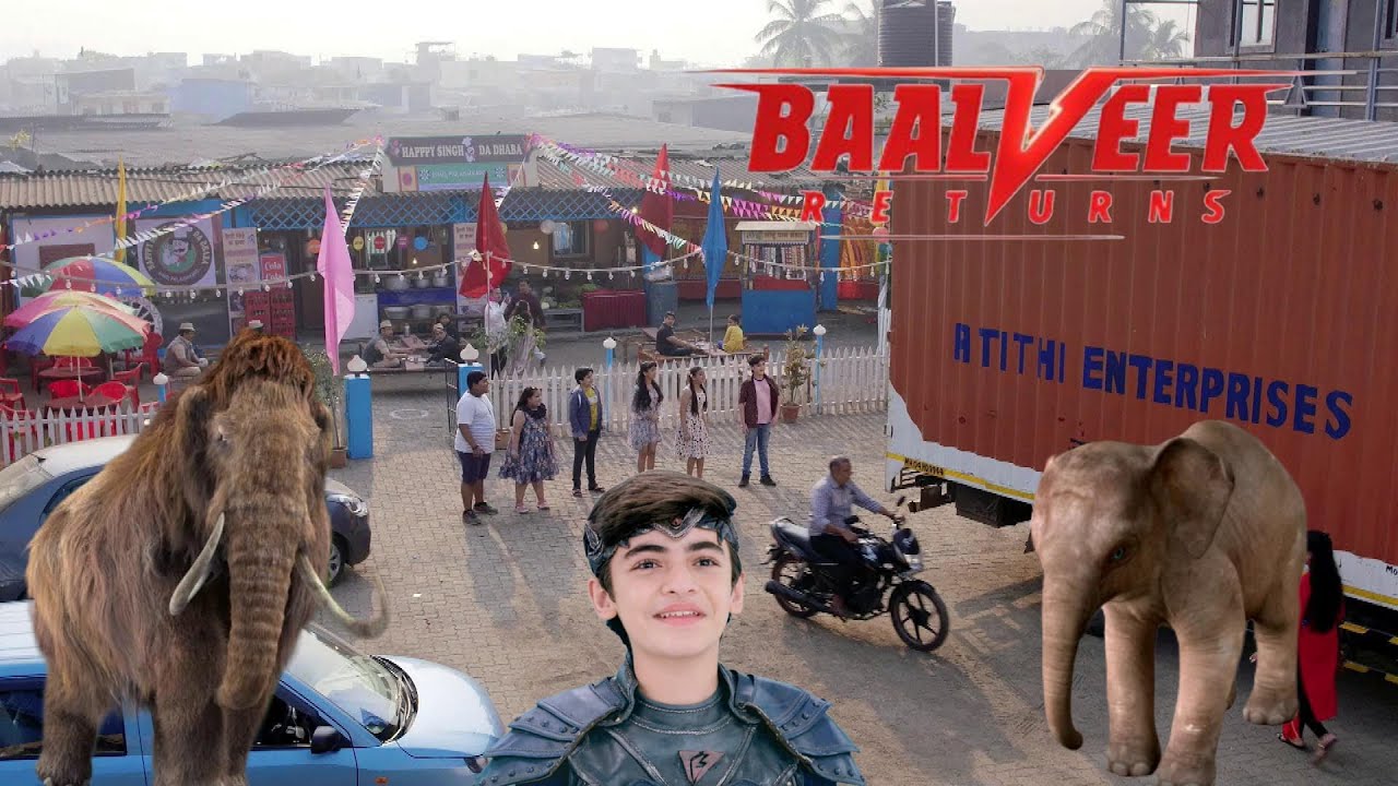 बिना टिकट साइबेरिया के हाथी को देखने ढाबे पर गया विवान || Baalveer Returns