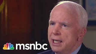 Celebrity John McCain Compares ISIS To Vietnam | Hardball | MSNBC Wealth