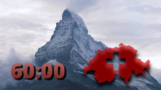 60 minute timer. matterhorn, Switzerland