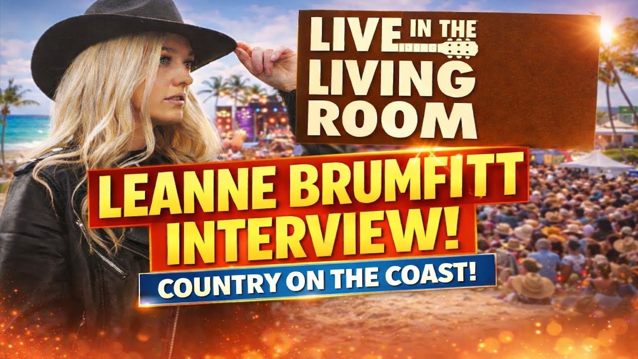 Leanne Brumfitt Interview | UK Country Artist at Country on the Coast 2025 | Live In The Living Room