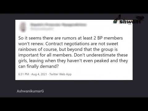 rumors that 2 members of #blackpink will discontinue the group 🥺 🤞pls ye baat schi na ho🤞 😭😭😭😭