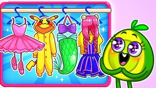 baby dress up magic school educational cartoons kids