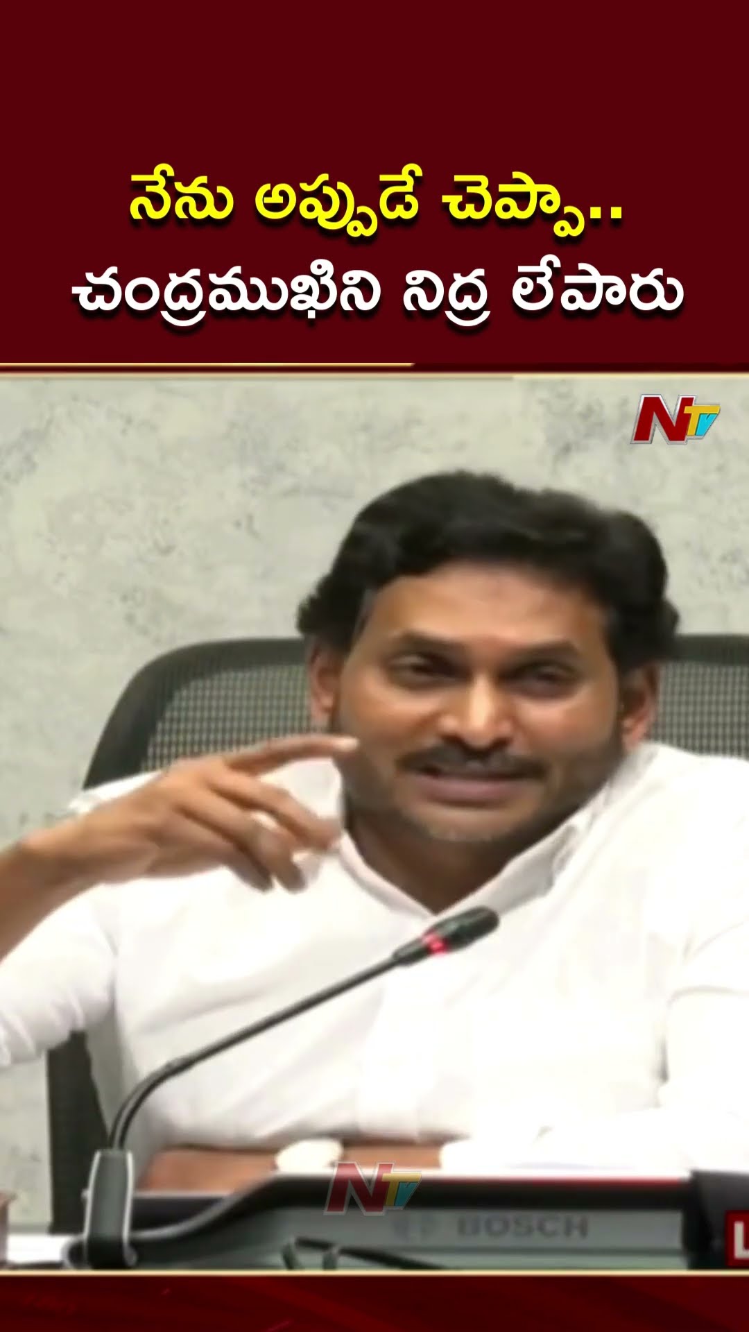YS Jagan Comments On CM Chandrababu | Ntv