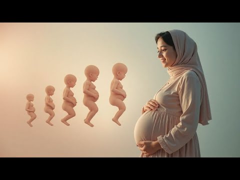 مراحل نمو الجنين داخل الرحم شهر ا بعد شهر