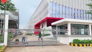 RUBIC 0906039838 - Sửa chữa cổng trượt tự động POWERTECH cho KCN tại Đồng Nai