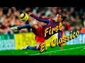 RONALDINHO First El Clasico. Barcelona - Real Madrid