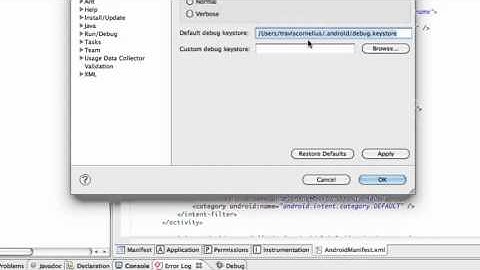 Android Application Development Tutorial   130   Obtaining Google Maps API debug key   YouTube