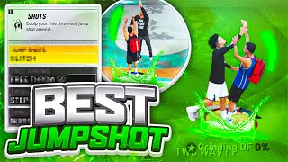 GREENS FROM HALFCOURT w/ The BEST JUMPSHOT in NBA 2K21!! 100% GREENS! BEST JUMPSHOT FOR ALL BUILDS!