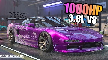 1000HP HONDA NSX DOMINATES NFS Heat | Ultimate Max Build & Customization 🔥🏎️