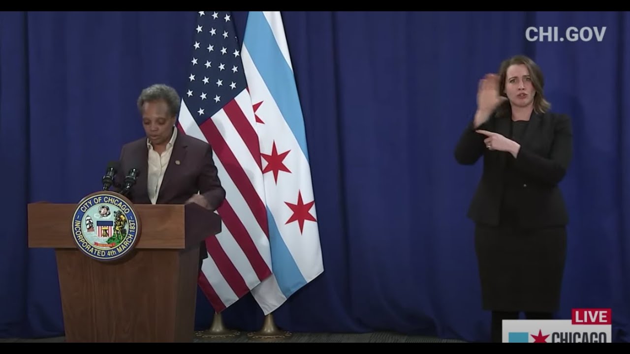 Mayor Lightfoot Press Conference Announcement