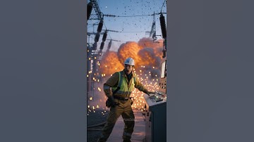 Substation Blast Caught on Camera!⚡#viralvideo #shortvideo #viral #shorts