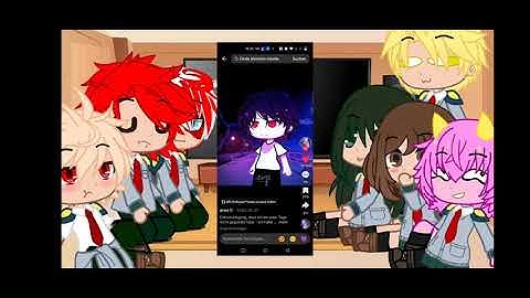 Mha react to izuku as random Gacha videos /bkdk/