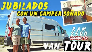 La CAMPER VAN de NUESTRO SUEÑO / VAN TOUR / Conoce ESTA Dodge Ram 2500 Pro Master Camperizada!