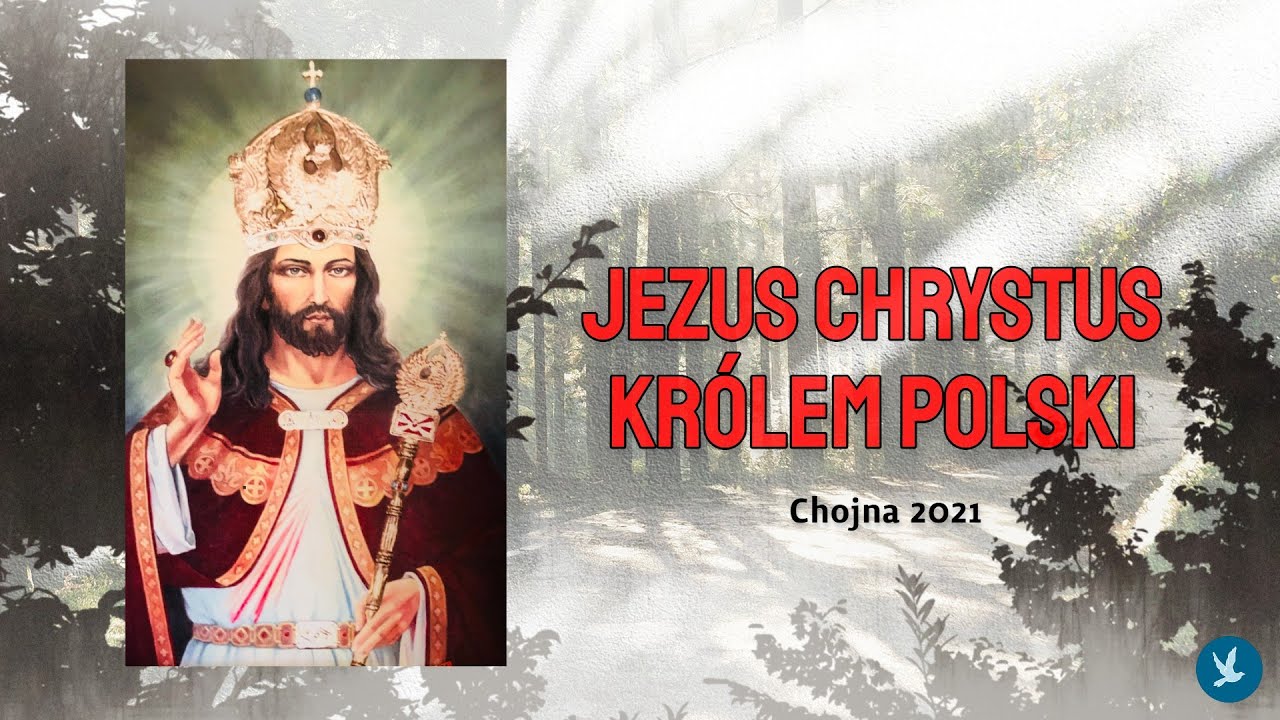 Zwolennicy intronizacji Chrystusa na króla Polski pod Sejmem