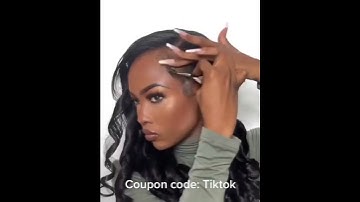 Detailed glueless V-part wig install! No glue, no harm! Have a try?