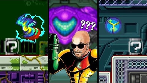 Metroid Fusion Randomizer except all the items are ???