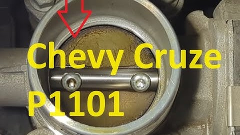 Causes and Fixes Chevy Cruze P1101 Code: Intake Airflow System Performance