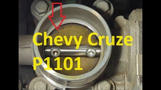 Causes and Fixes Chevy Cruze P1101 Code: Intake Airflow System Performance