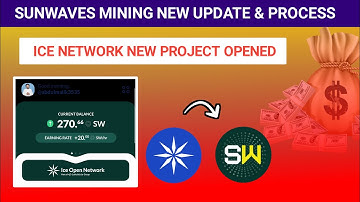 Sunwaves Mining New Update || Sunwaves Mining Fully Process || ice Network New Mining || ice Network