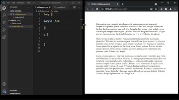 CSS Tutorial - Formatting Text with CSS - using Relative Length EM Unit