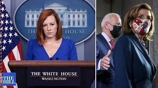 Psaki asked POINT BLANK why infrastructure vote got delayed